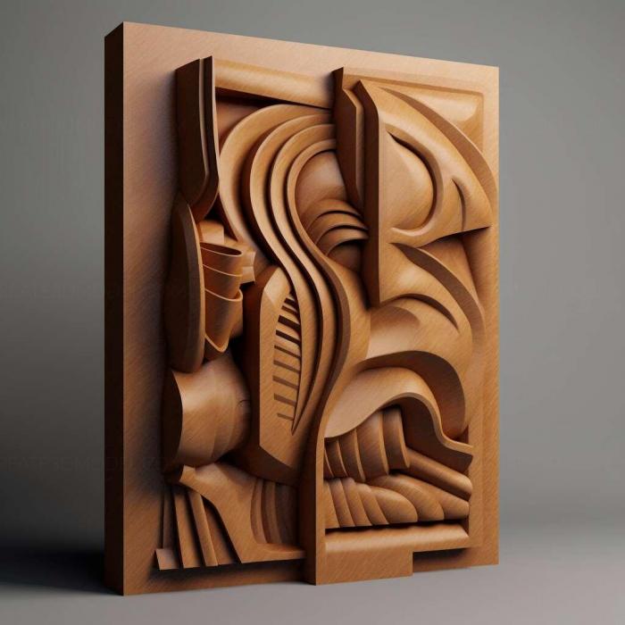 نموذج ثلاثي الأبعاد لآلة CNC 3D Art 